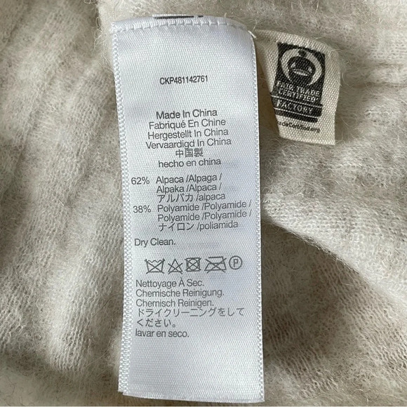 Madewell Alpaca-Blend Mock Neck Sweater - 29440 - Picture 11 of 12